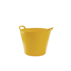 Plasticforte Recycled Flexi Tub - 42L, Yellow