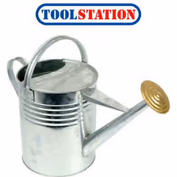 Ambassador Galvanised Watering Can - 9l, Silver