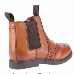 Cotswold Childrens/Kids Nympsfield Leather Chelsea Boot - 5 UK, Tan