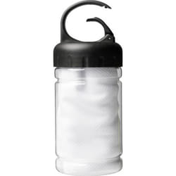 Bullet Remy Cooling Towel in PET Container - One Size, White