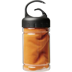 Bullet Remy Cooling Towel in PET Container - One Size, Orange
