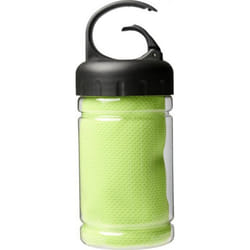 Bullet Remy Cooling Towel in PET Container - One Size, Lime
