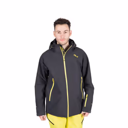 Trespass Mens Crompton  DLX Waterproof Ski Jacket - M, Dark Grey