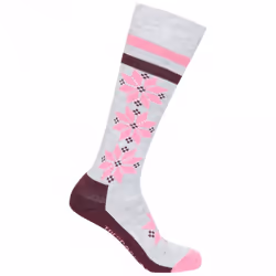 Trespass Womens/Ladies Snowfall Thermal Ski Socks (Pack Of 1) - 3-6 UK, Grey Melange
