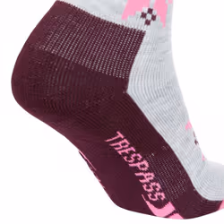 Trespass Womens/Ladies Snowfall Thermal Ski Socks (Pack Of 1) - 6-9 UK, Grey Melange