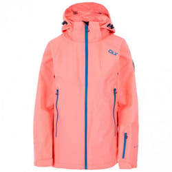 Trespass Womens/Ladies Tammin DLX Ski Jacket - S, Neon Coral