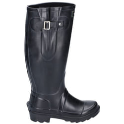 Cotswold Unisex Green Rubber Windsor Wellingtons - 10 UK, Black