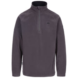 Trespass Mens Blackford Microfleece - L, Dark Grey