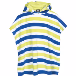 Trespass Childrens/Kids Oarfish Hooded Towelling Robe