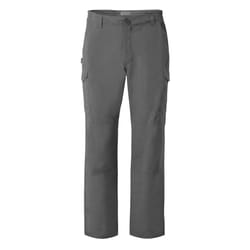 Craghoppers Mens NosiLife Cargo II Trousers - 36S, Black Pepper