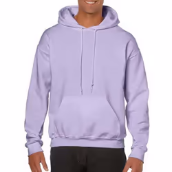 Gildan Heavy Blend Adult Unisex Hooded Sweatshirt / Hoodie - S, Orchid