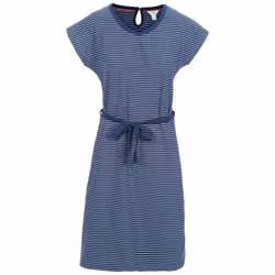 Trespass Womens/Ladies Lidia Round Neck Cotton Dress - XS, Navy Stripe