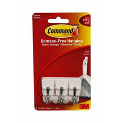 Command General Purpose Adhesive Wire Hooks (Pack of 7)