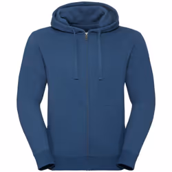 Russell Mens Authentic Melange Zip Hoodie
