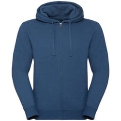 Russell Mens Authentic Melange Zip Hoodie