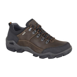 IMAC Mens All Terrain Waterproof Leather Shoes - 10 UK, Dark Brown