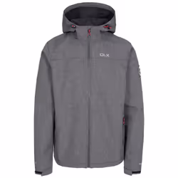 Trespass Mens Gabe Waterproof Softshell Jacket - L, Black Marl