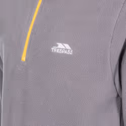 Trespass Boys Etto Airtrap Microfleece - 3-4 Years, Storm Grey