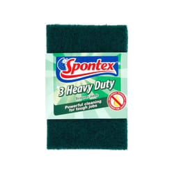 Spontex Heavy Duty Scourer Pads (Pack Of 3)
