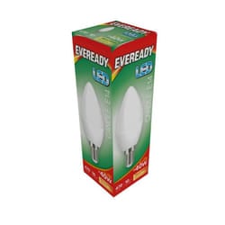 Eveready SES E14 LED Candle Bulb - 6w, Warm White