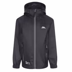Trespass Childrens/Kids Qikpac X Unisex Packaway Jacket - 2/3 Years, Black/Carbon