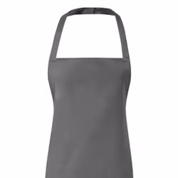 Premier Ladies/Womens Essential Bib Apron / Catering Workwear - One Size, Dark Grey