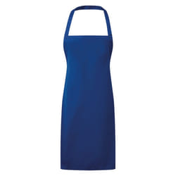 Premier Ladies/Womens Essential Bib Apron / Catering Workwear - One Size, Royal