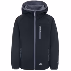Trespass Childrens/Kids Kian Softshell Jacket - 3/4 Years, Black