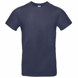 B&C Collection Mens T-Shirt - XL, Navy Blue