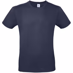 B&C Collection Mens Tee - L, Navy Blue