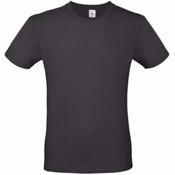 B&C Collection Mens Tee - M, Black Pure