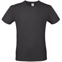 B&C Collection Mens Tee - M, Black Pure