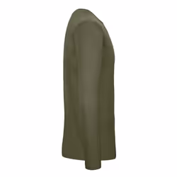 B&C Mens #E150 Long Sleeve T-Shirt - S, Urban Khaki