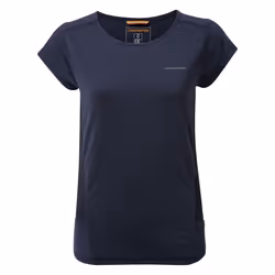 Craghoppers Womens/Ladies Atmos Short Sleeved T-Shirt - 20 UK, Blue Navy