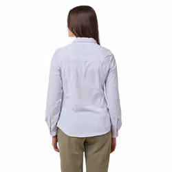 Craghoppers Womens/Ladies NosiLife Gisele Long Sleeved Shirt - 8 UK, Paradise Blue Print