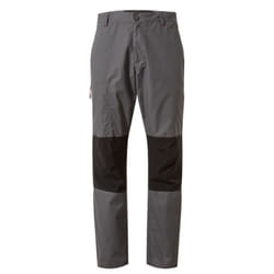Craghoppers Mens Verve Trouser - 38S, Elephant/Black