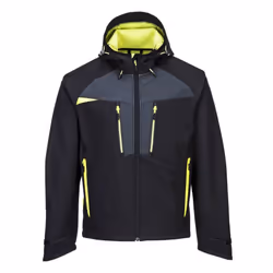 Portwest Mens DX4 Softshell Jacket - S, Black