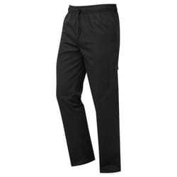Premier Unisex Chefs Essential Cargo Pocket Trousers - XS, Black