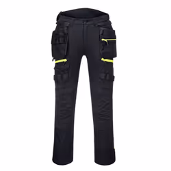 Portwest Mens DX440 Detachable Holster Pocket Trouser - 42R, Black