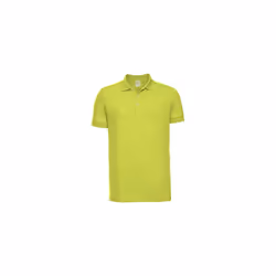 Russell Mens Stretch Short Sleeve Polo Shirt - M, Burgundy