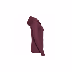 Russell Ladies Premium Authentic Zipped Hoodie (3-Layer Fabric) - L, Burgundy