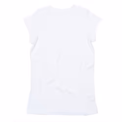 Mantis Womens/Ladies Roll Sleeve Tee - XS, White