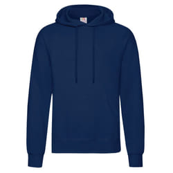 Fruit Of The Loom Mens Hooded Sweatshirt / Hoodie - 3XL, Navy Blue