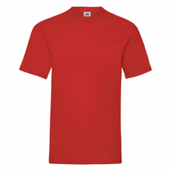 Fruit Of The Loom Mens Valueweight Short Sleeve T-Shirt - 3XL, Brick Red