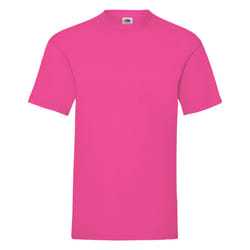 Fruit Of The Loom Mens Valueweight Short Sleeve T-Shirt - 3XL, Fuchsia
