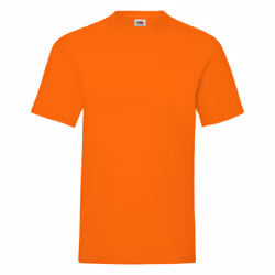 Fruit Of The Loom Mens Valueweight Short Sleeve T-Shirt - 3XL, Orange