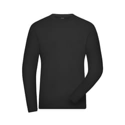 James and Nicholson Mens Organic Cotton Long Sleeve Sweater