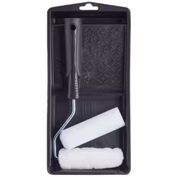 Harris Essentials Gloss 4 Inch Mini Paint Roller Set (4 Piece)