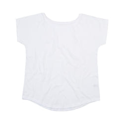 Mantis Womens/Ladies Loose Fit T-Shirt - XS, White