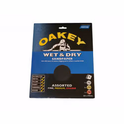 Norton Oakey Flexible Wet And Dry Sandpaper (Pack Of 4)